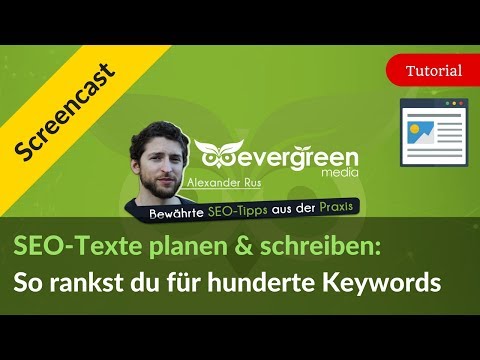 internet optimization-Texte schreiben: Anleitung, wie du für hunderte Key phrases rankst