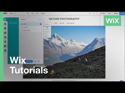 Wix.com | Getting Started with Wix net optimization Wiz