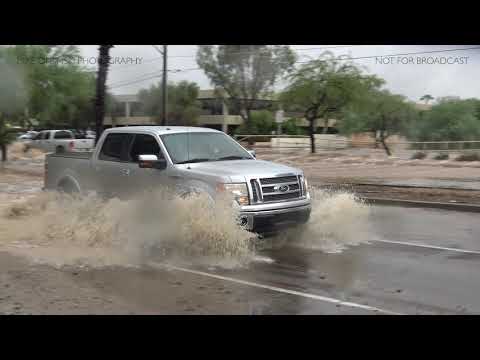 Phoenix, Arizona Home Flooding October 2nd, 2018 – Remnants of Hurricane Rosa
