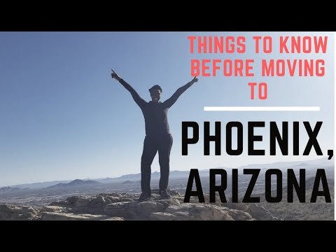 Things You Might presumably perchance presumably also unruffled Know Earlier than Transferring To Phoenix, Arizona