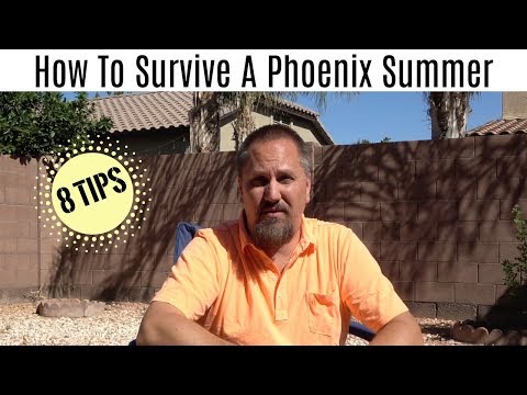Eight Guidelines On Surviving a Sizzling Phoenix Summer time | Living In Arizona | Phoenix Arizona Weather Manual