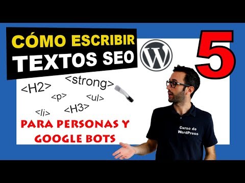 ? Cómo escribir textos online page positioning