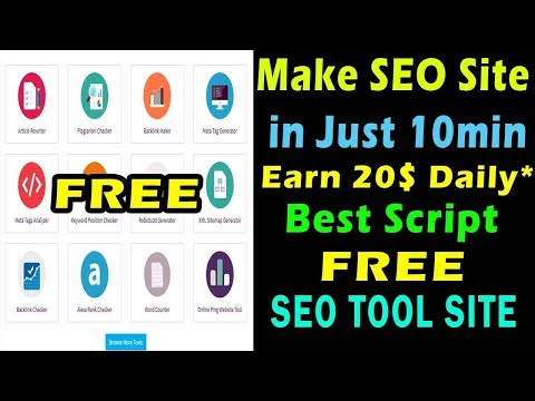 Easy programs to make web site positioning Tool Web web site I FREE I Easy programs to Stepup AtoZ web site positioning Tool Web web site I Hindi 2018