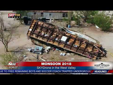 FULL WEATHER COVERAGE: Predominant monsoon storm hits Phoenix, Arizona