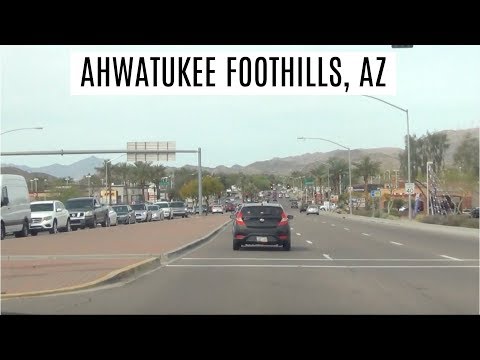 Driving Tour of Ahwatukee Foothills, Phoenix, AZ: Living in Phoenix, Arizona