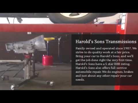 Harold’s Sons Transmissions | The simplest transmission store in  Phoenix Arizona