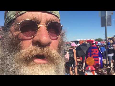 Trump supporter at Arizona rally: “He’s what The US desires prison now”