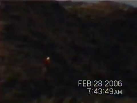 Unidentified flying object leaving south mountain in Phoenix Arizona?CLICK?