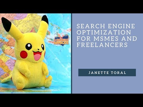 Search Engine Optimization (SEO) for MSMEs & Freelancers (lesson Eight)