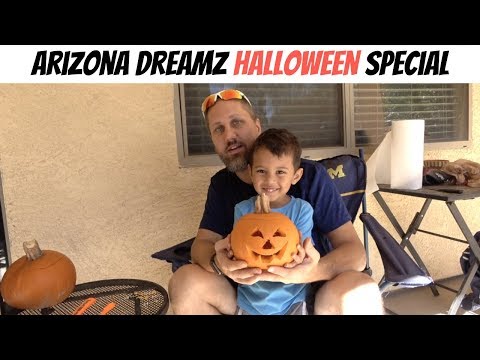 Halloween Special (Pt. 1) | Pumpkin Carving | Living In Arizona