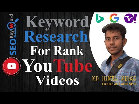 Youtube Key phrase Study Design For Video SEO | Bangla