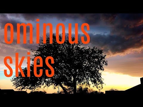E6. MONSOON STORM PHOENIX, ARIZONA, JULY 30TH – WELCOME TO ARIZONA