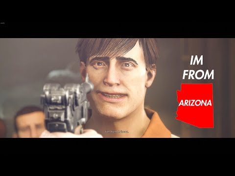 Gamers React To The “I’m from Arizona” Scene | Wolfenstein II: The New Colossus